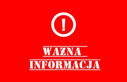 Komunikat w sprawie egzaminów zawodowych!