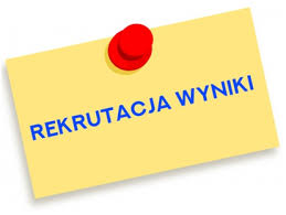 Wyniki pierwszego etapu rekrutacji