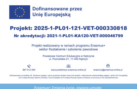 Powiatowe Centrum Edukacyjne w Kętrzynie z kolejnym sukcesem w Erasmus+